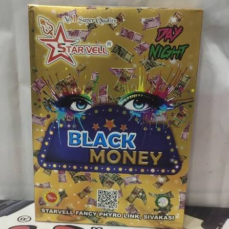 BLACK MONEY FOUNTAIN (5PCS)